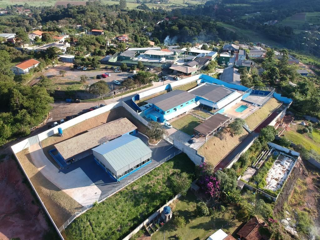 Vista aérea do complexo da unidade em São Roque